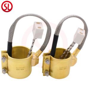 Пластмасов електрически нагревател, запечатан с месинг накрайник, нагревател